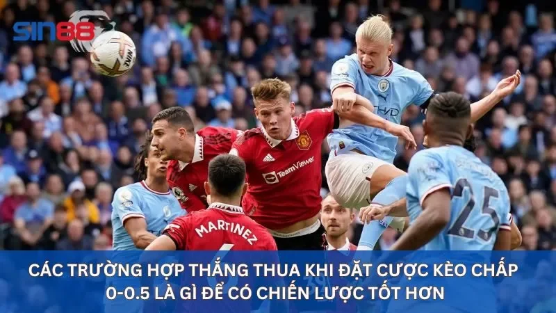 Kèo Chấp 0-0.5 Là Gì? Cách Soi Kèo Chấp 0-0.5 Hiệu Quả 4 Các trường hợp thắng thua khi đặt cược kèo chấp 0-0.5 là gì để có chiến lược tốt hơn